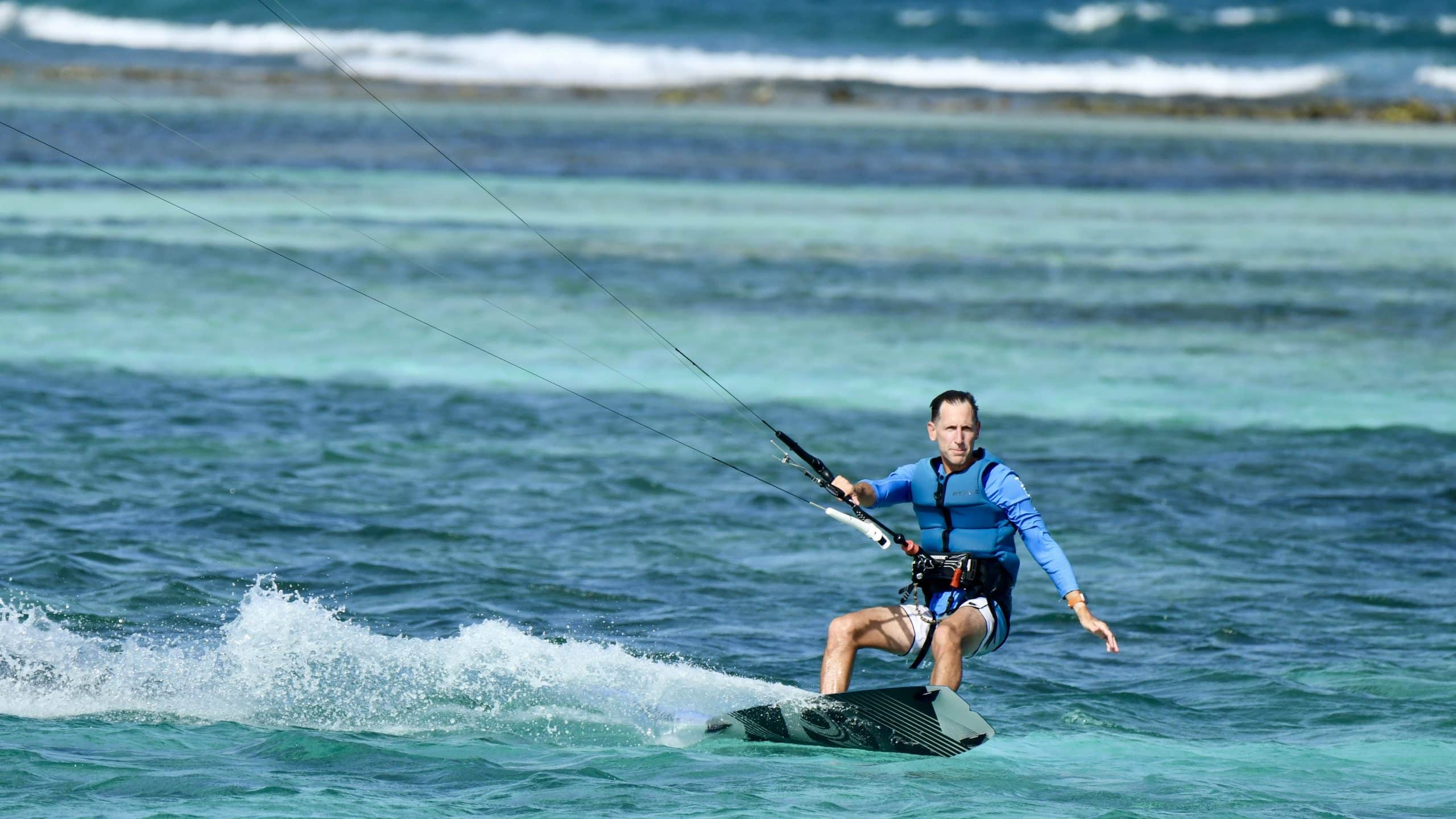 Steve Welch kiteboarding
